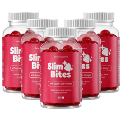 Five Slim Bites bottles